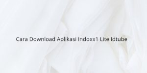 Cara Download Aplikasi Indoxx1 Lite Idtube (Update)