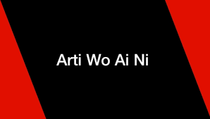 Pengertian Wo Ai Ni & Contoh Penerapan kalimatnya