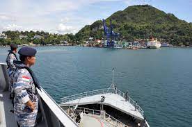 kerugian letak maritim indonesia adalah